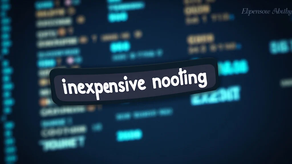 This image shows a person comparing different website hosting plans for inexpensive options.